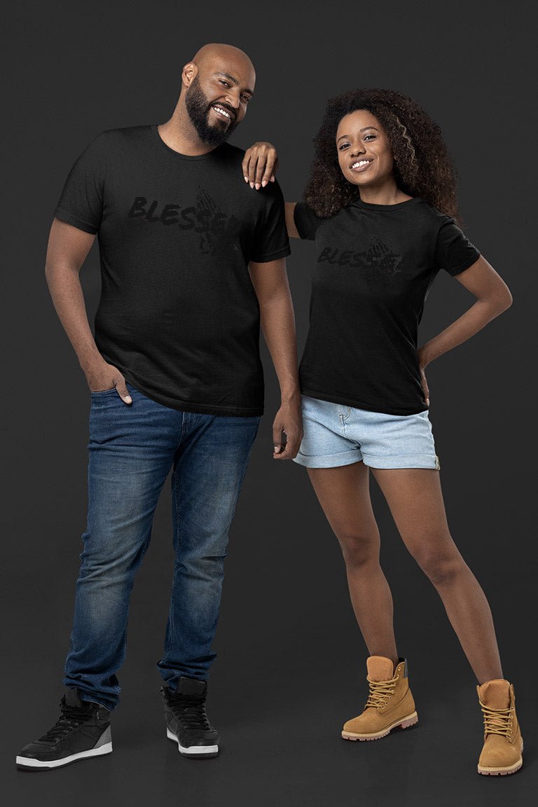 Blessed Tee (Black Logo) - Zamage