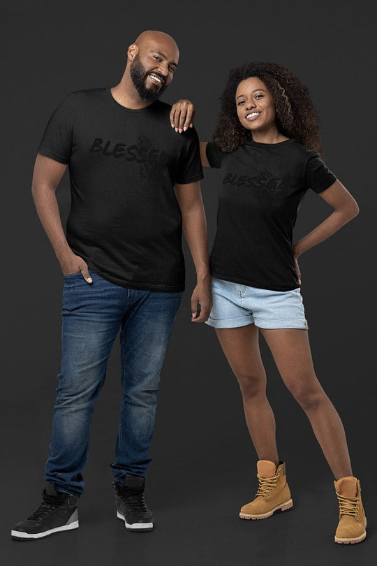 Blessed Tee (Black Logo) - Zamage