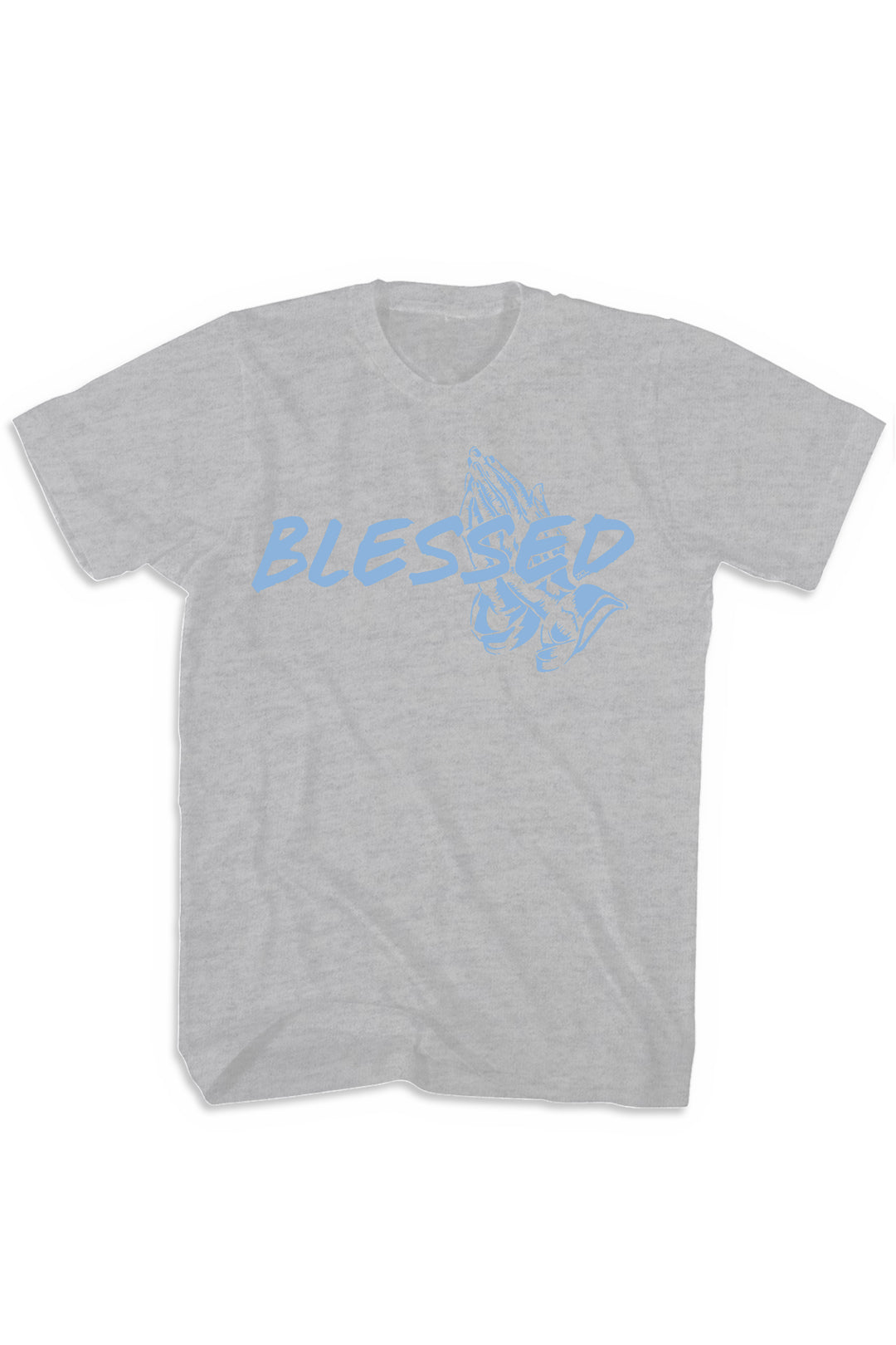 Blessed Tee (Powder Blue Logo) - Zamage