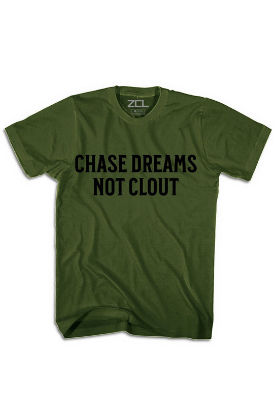 Chase Dreams Not Clout Tee (Black Logo) - Zamage