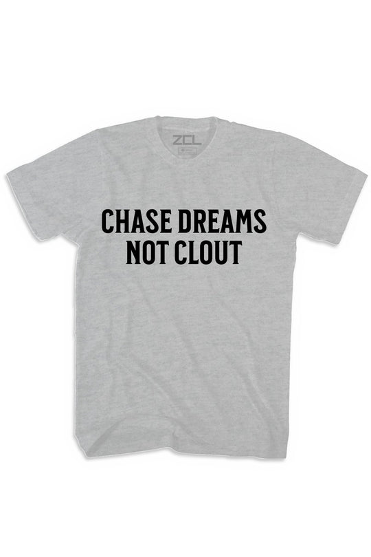 Chase Dreams Not Clout Tee (Black Logo) - Zamage