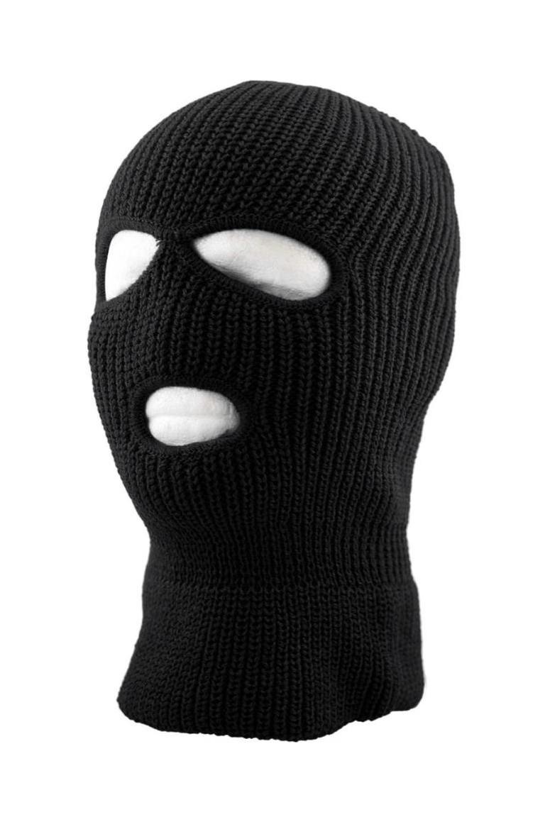 Classic Full Face Balaclava Mask (Black) - Zamage