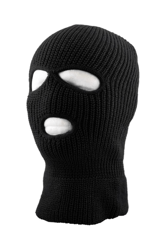 Classic Full Face Balaclava Mask (Black) - Zamage