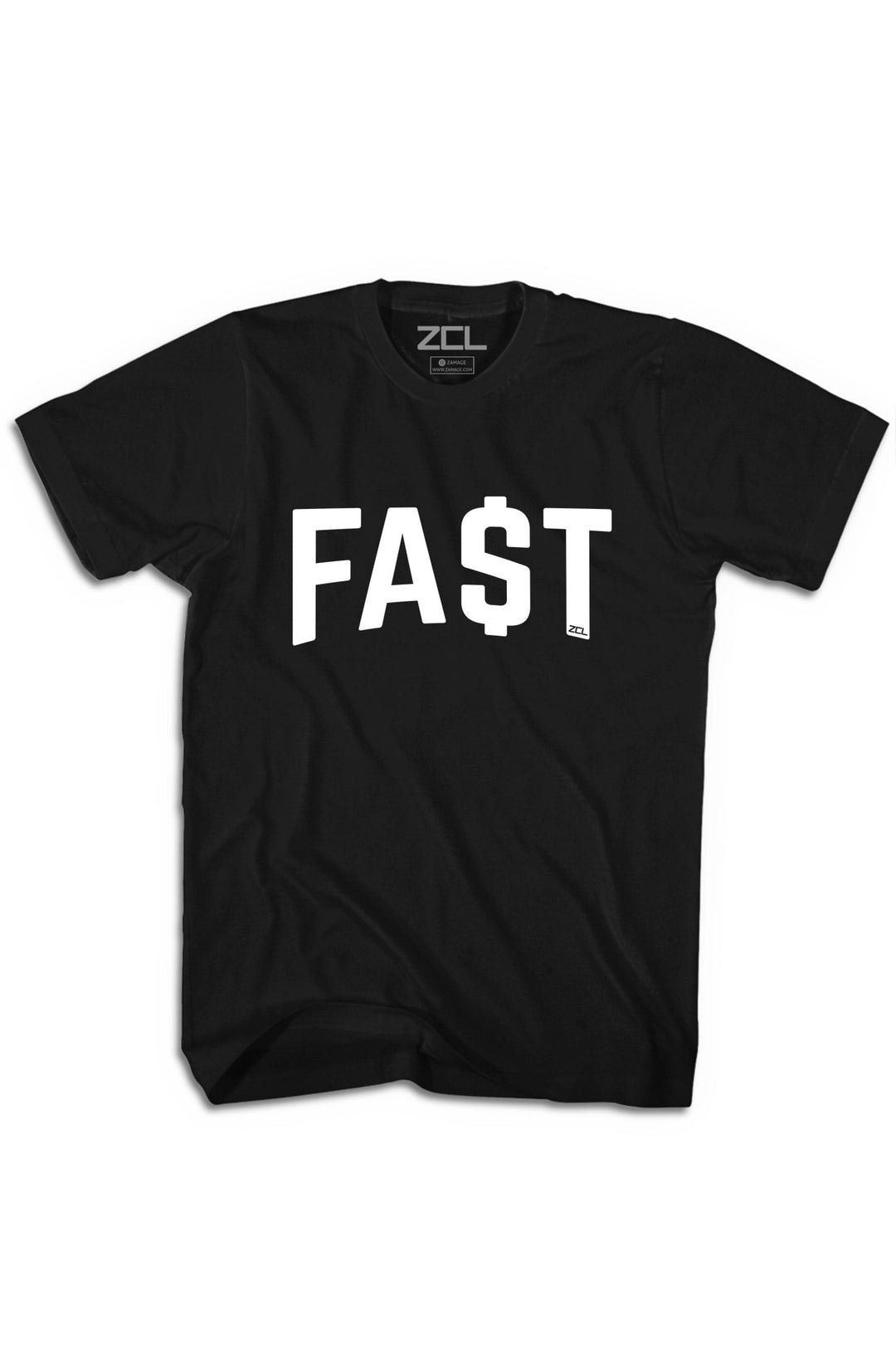 Fa$t Money Tee (White Logo) - Zamage