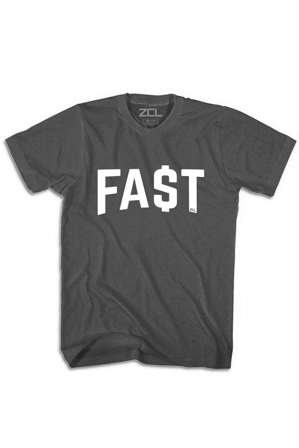 Fa$t Money Tee (White Logo) - Zamage