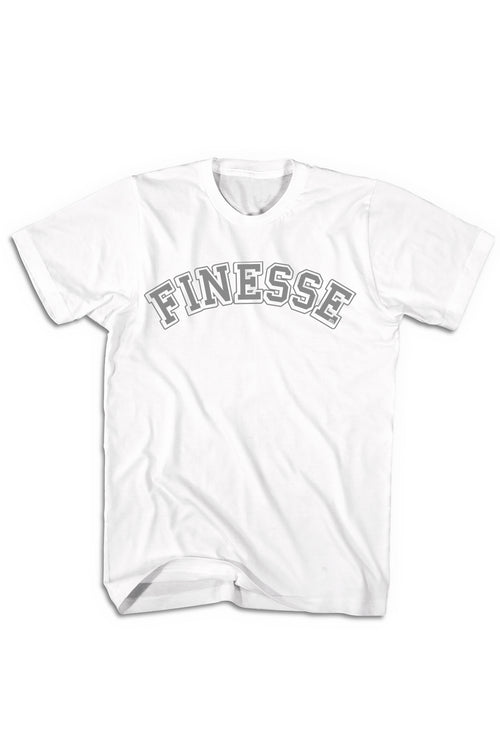 Finesse Tee (Grey Logo) - Zamage