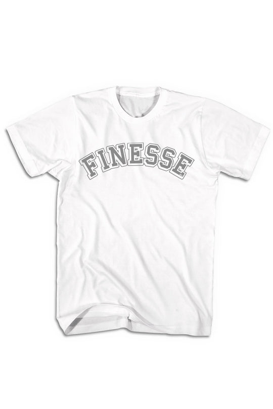 Finesse Tee (Grey Logo) - Zamage