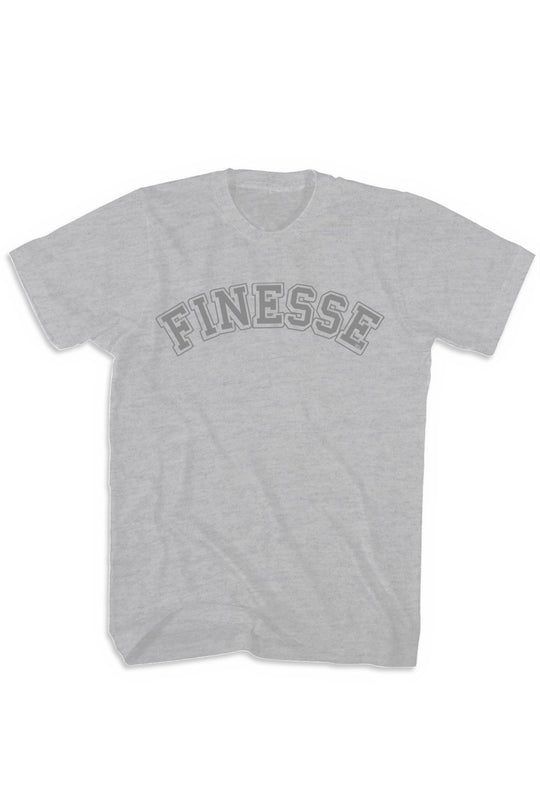 Finesse Tee (Grey Logo) - Zamage