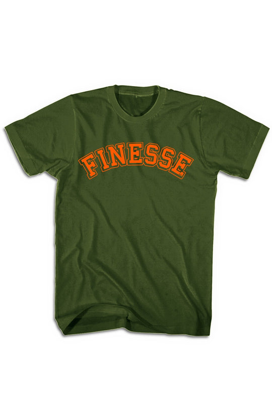 Finesse Tee (Orange Logo) - Zamage