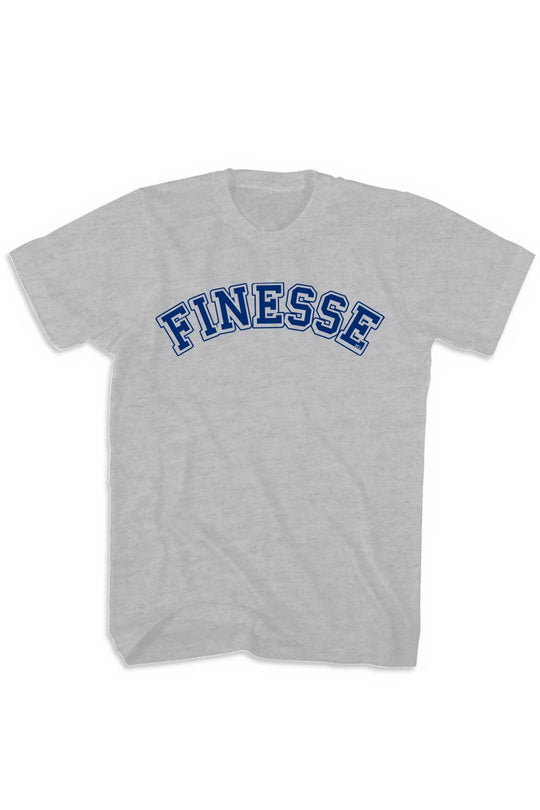 Finesse Tee (Royal Blue Logo) - Zamage