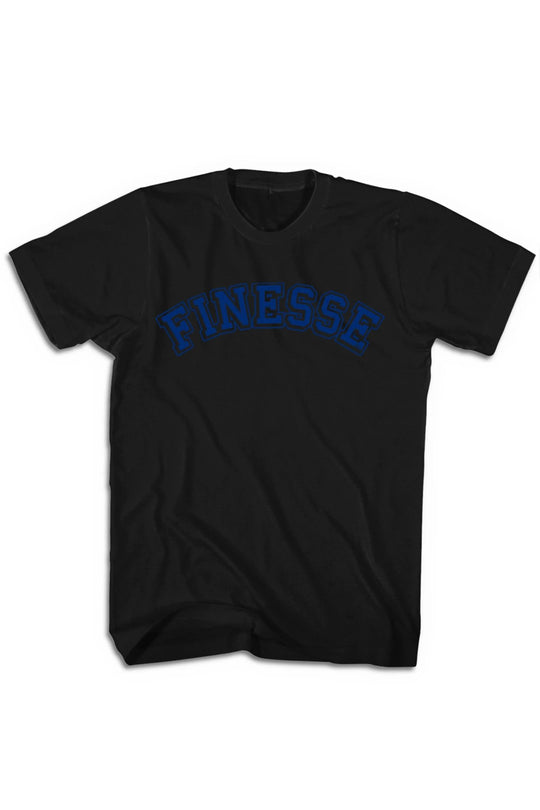 Finesse Tee (Royal Blue Logo) - Zamage
