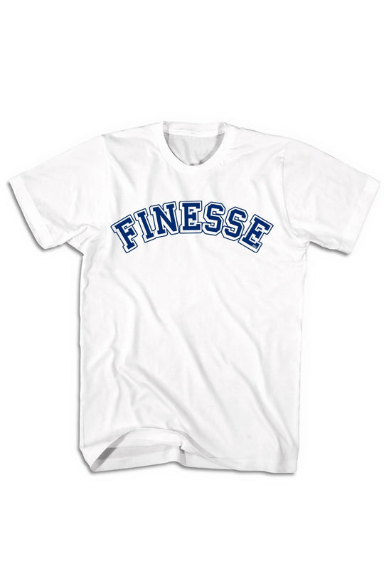 Finesse Tee (Royal Blue Logo) - Zamage