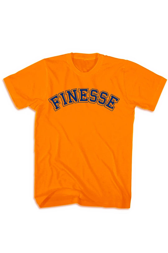 Finesse Tee (Royal Blue Logo) - Zamage
