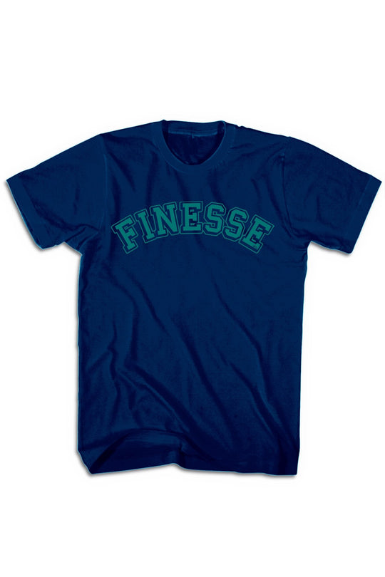 Finesse Tee (Teal Logo) - Zamage