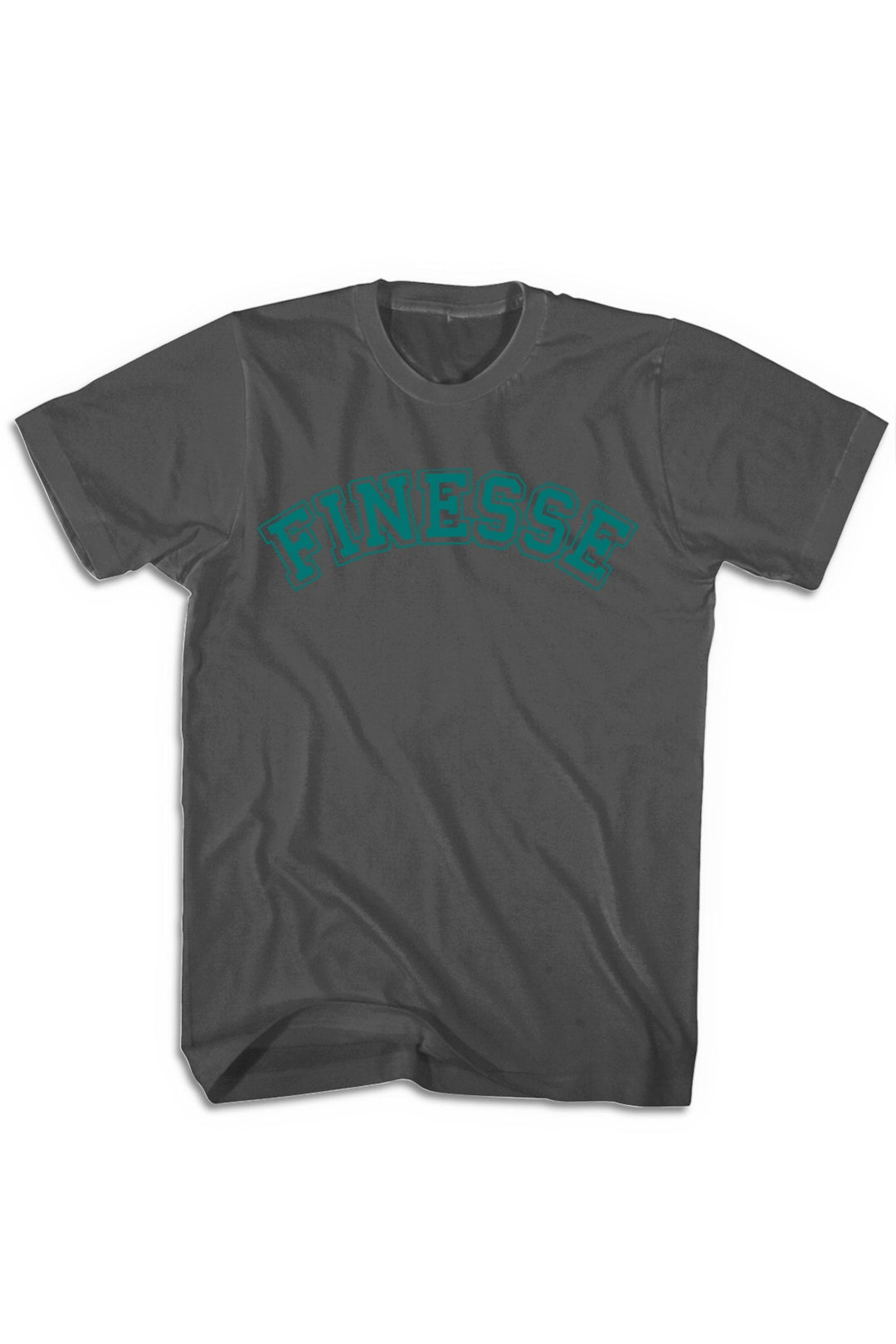 Finesse Tee (Teal Logo) - Zamage