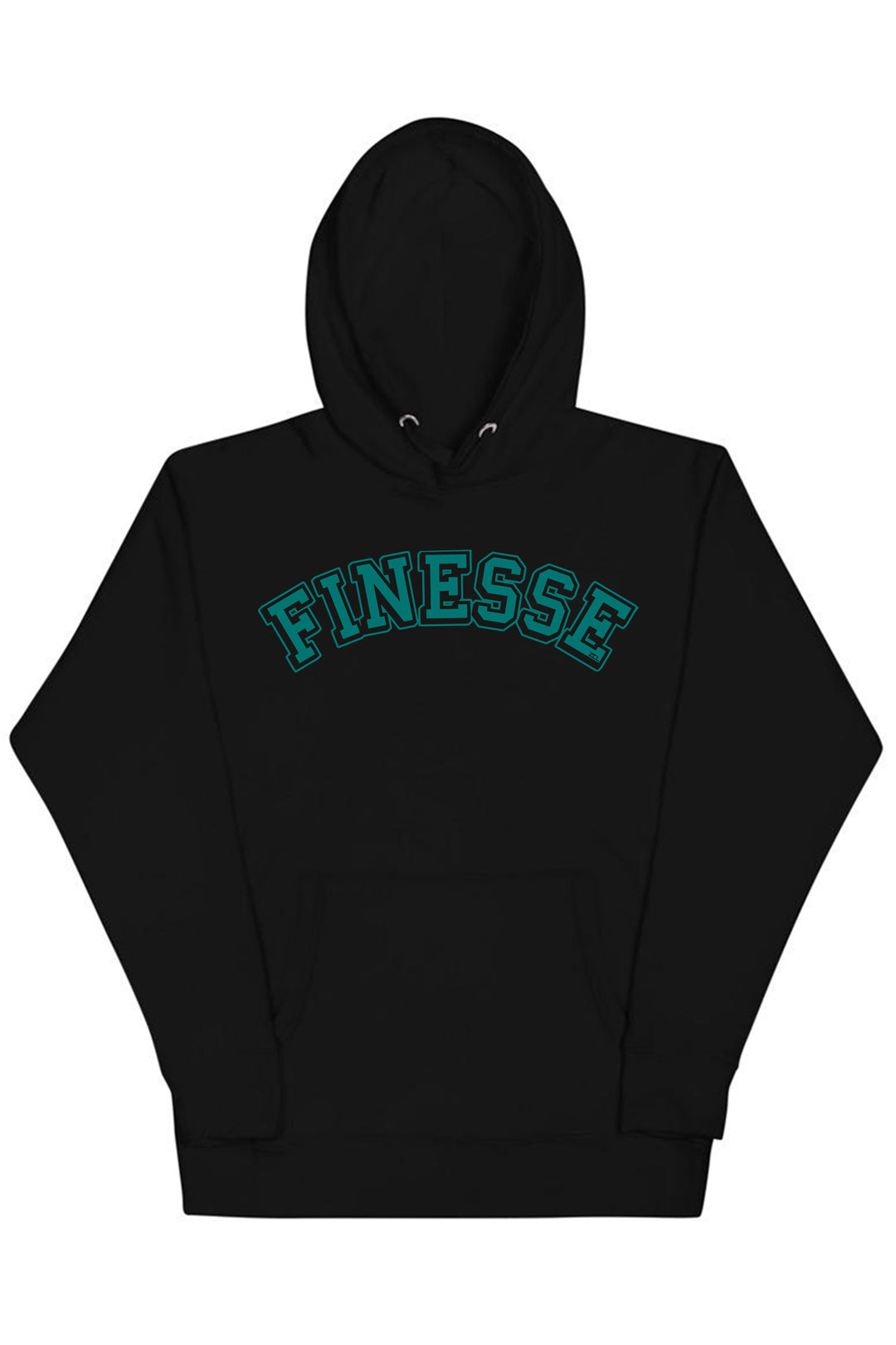 Finesse Hoodie (Teal Logo) - Zamage
