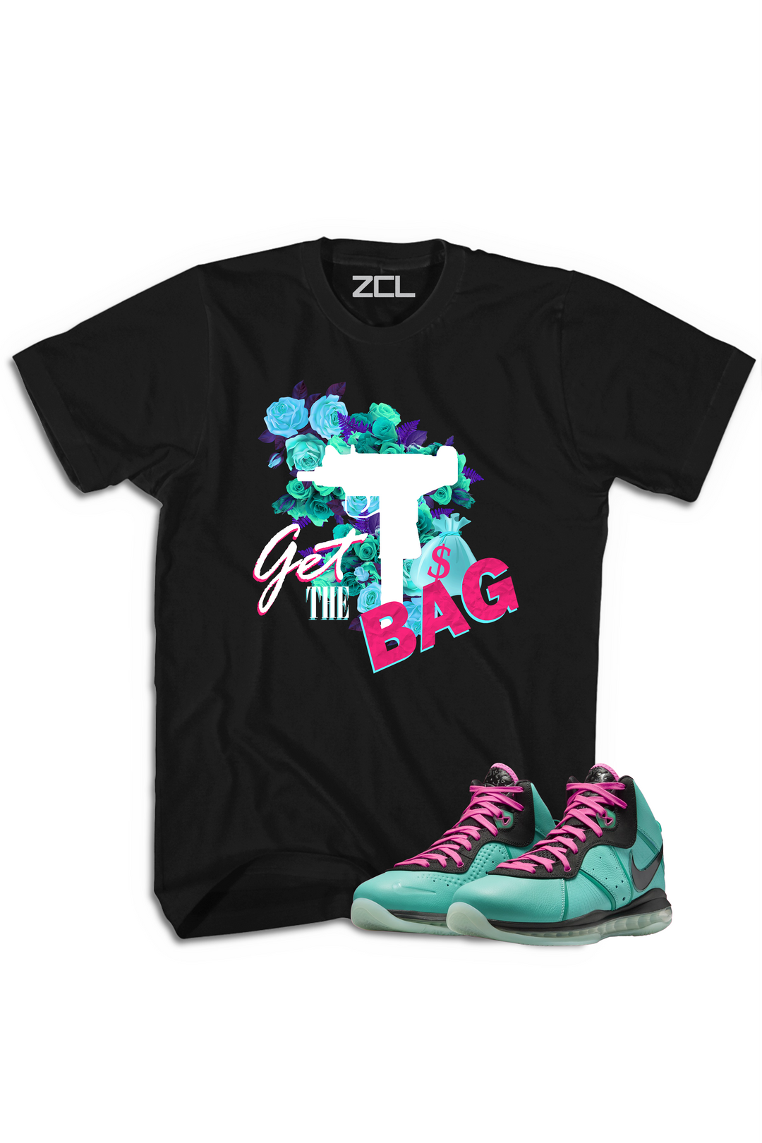 Nike Lebron 8 "Get The Bag" Tee South Beach 2021 - Zamage