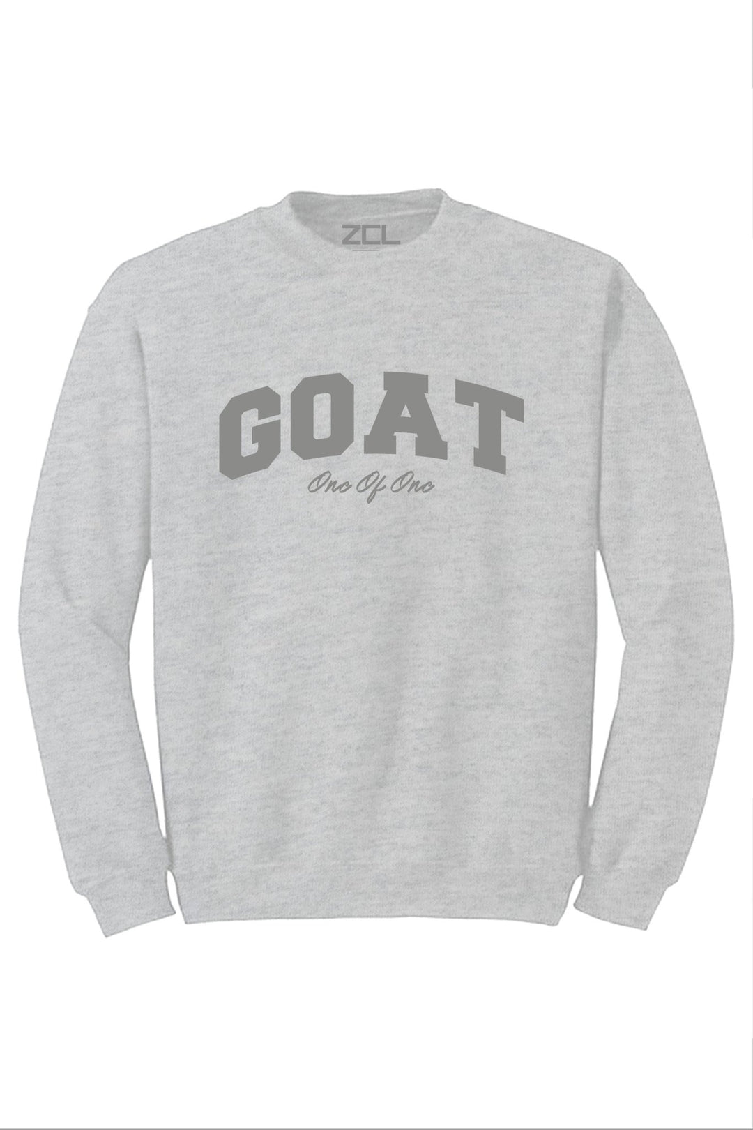 Goat Crewneck Sweatshirt (Grey Logo) - Zamage