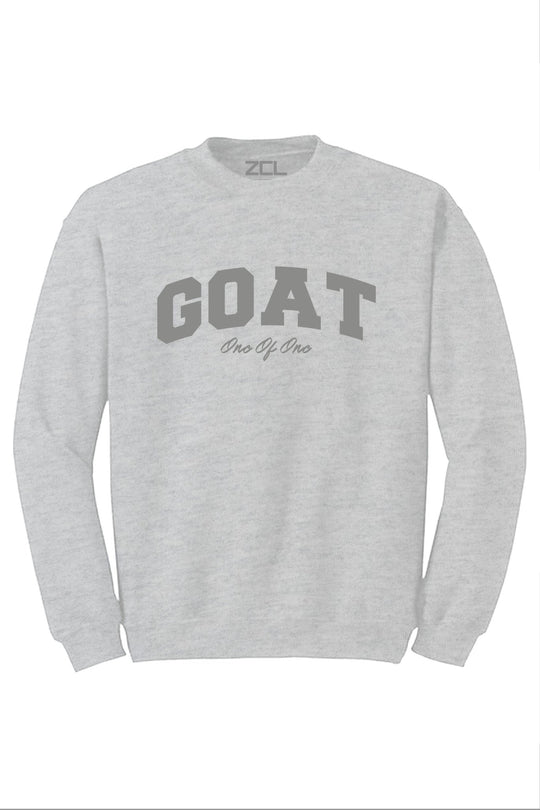 Goat Crewneck Sweatshirt (Grey Logo) - Zamage