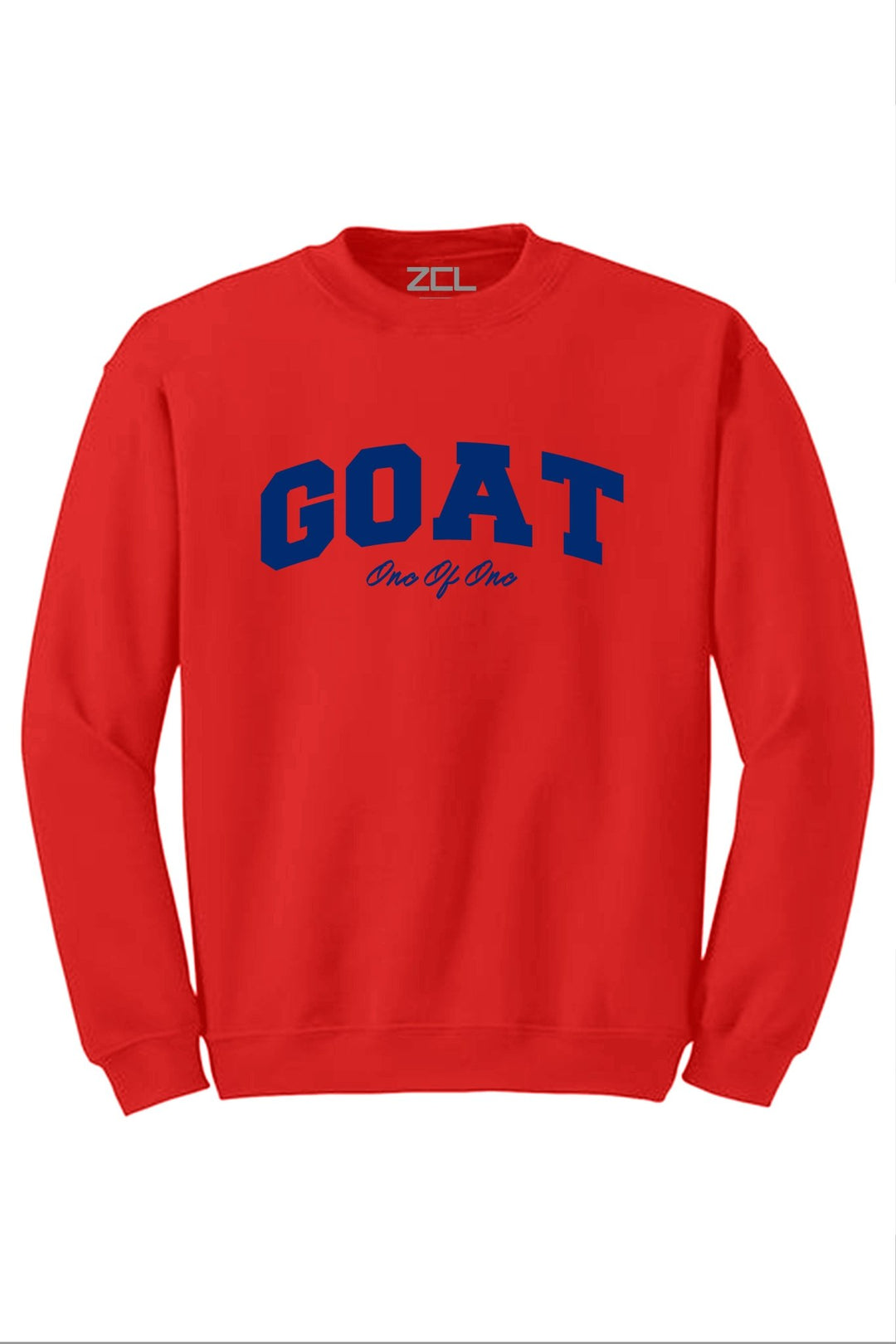 Goat Crewneck Sweatshirt (Royal Blue Logo) - Zamage