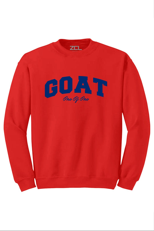 Goat Crewneck Sweatshirt (Royal Blue Logo) - Zamage