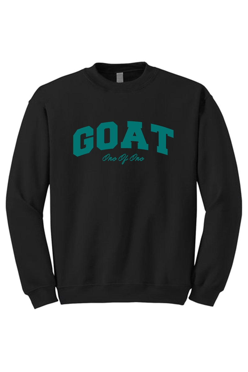 Goat Crewneck Sweatshirt (Teal Logo) - Zamage