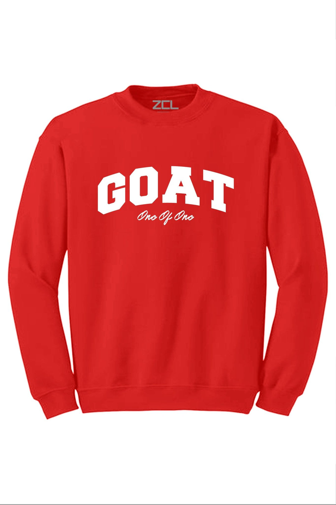 Goat Crewneck Sweatshirt (White Logo) - Zamage