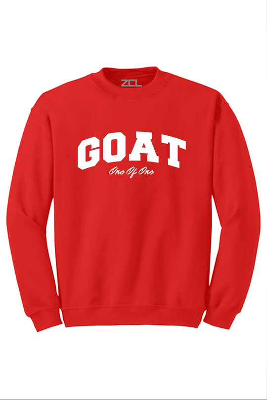 Goat Crewneck Sweatshirt (White Logo) - Zamage
