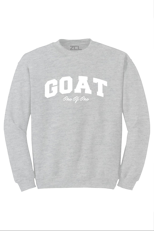 Goat Crewneck Sweatshirt (White Logo) - Zamage