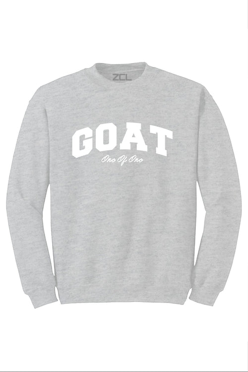 Goat Crewneck Sweatshirt (White Logo) - Zamage