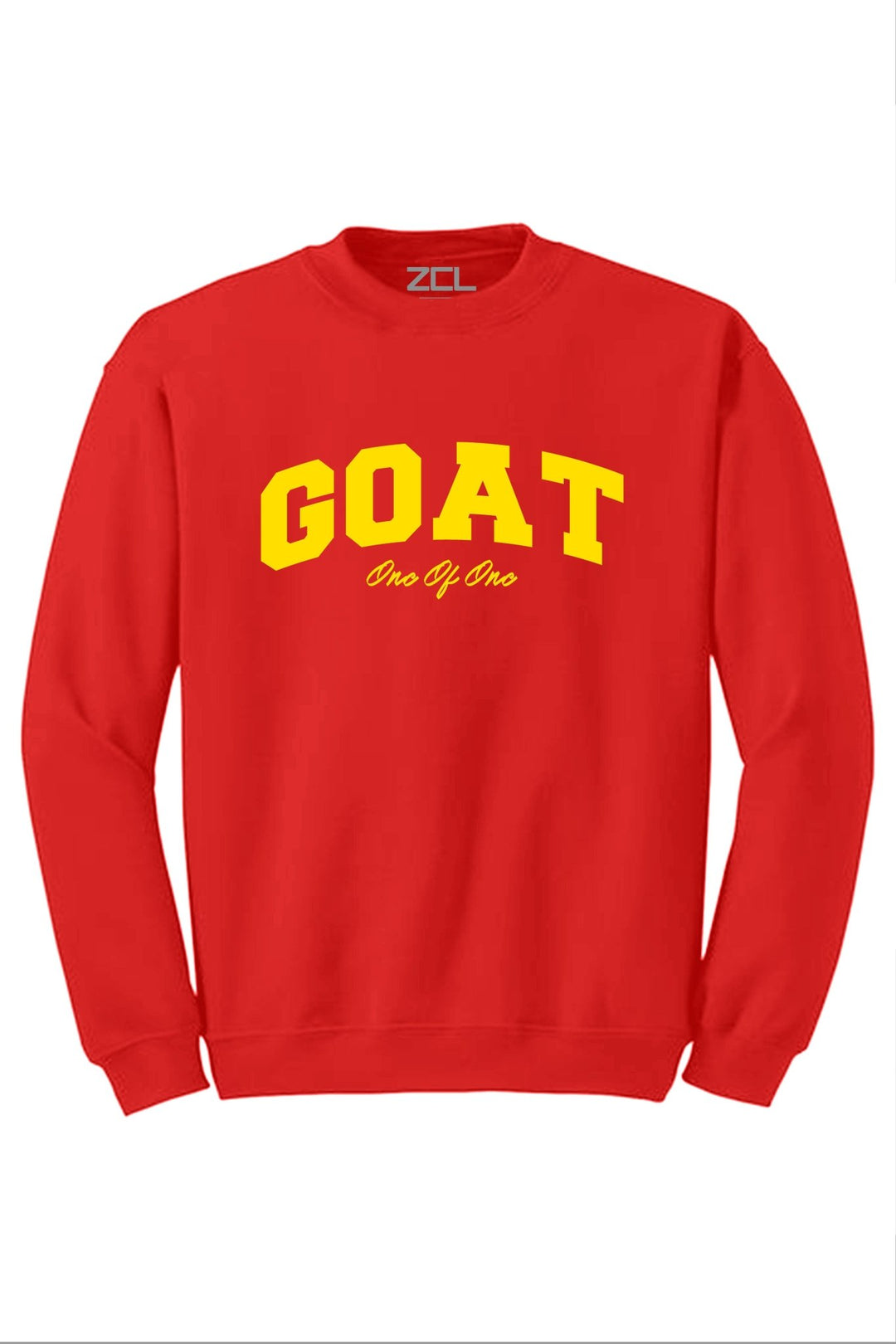 Goat Crewneck Sweatshirt (Yellow Logo) - Zamage