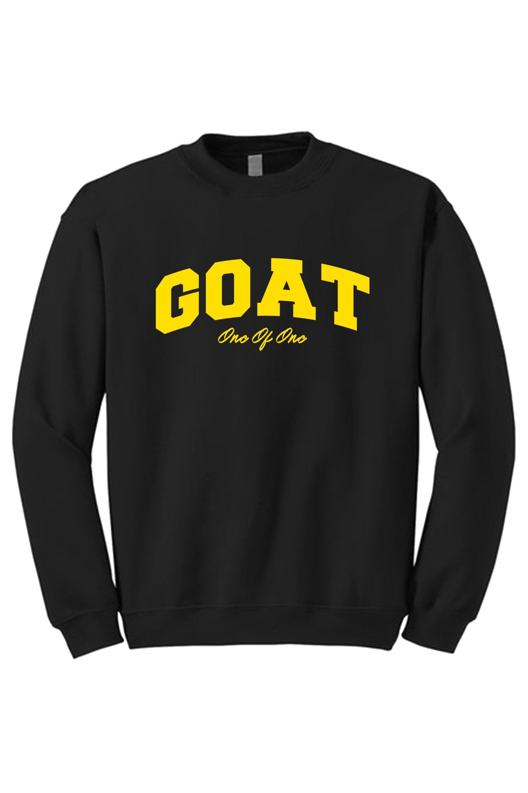 Goat Crewneck Sweatshirt (Yellow Logo) - Zamage
