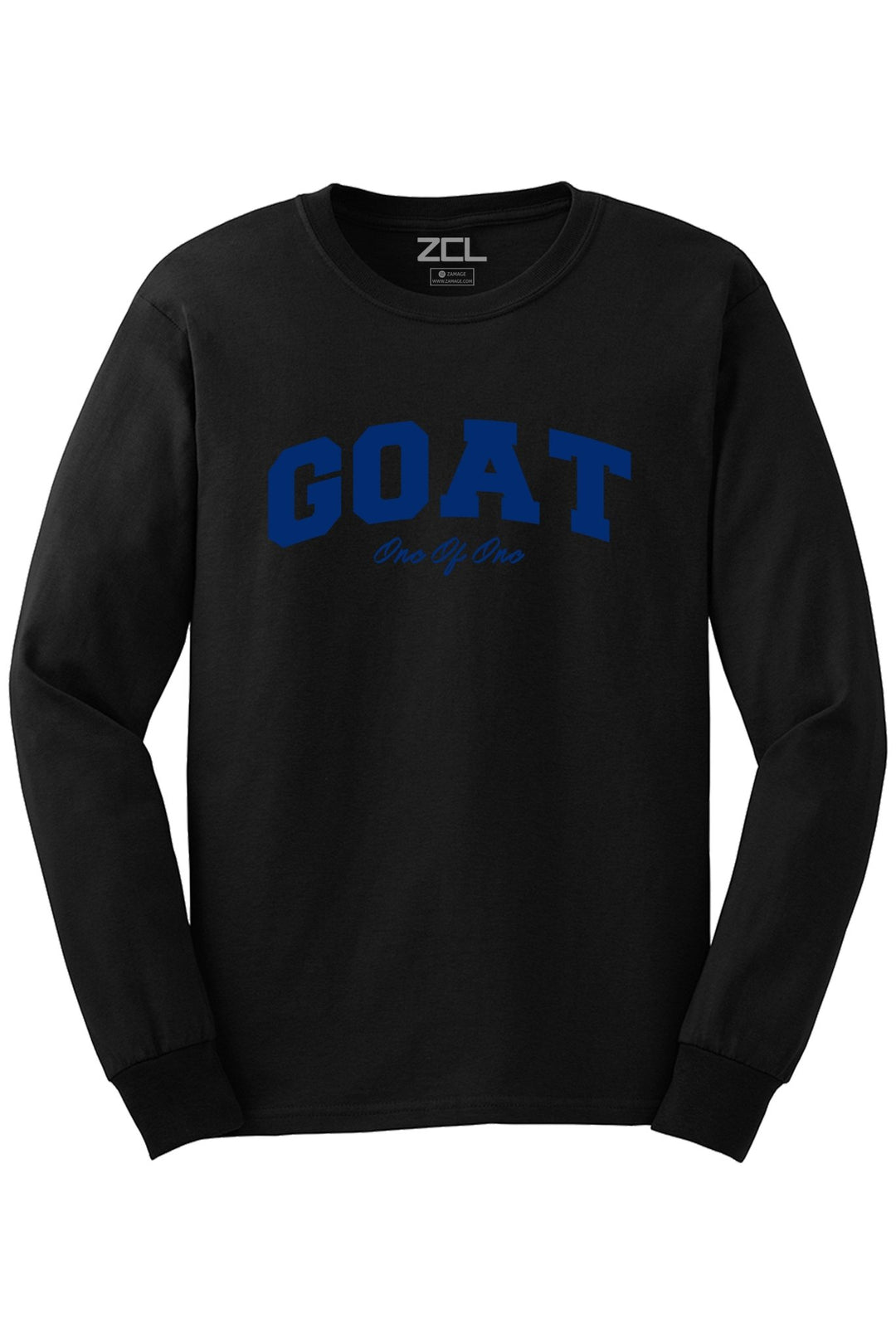 Goat Long Sleeve Tee (Royal Logo) - Zamage