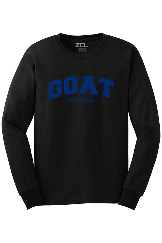 Goat Long Sleeve Tee (Royal Logo) - Zamage