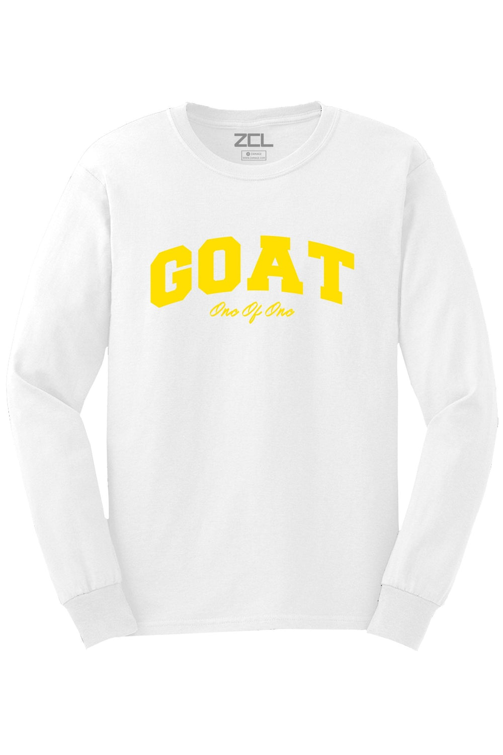 Goat Long Sleeve Tee (Yellow Logo) - Zamage