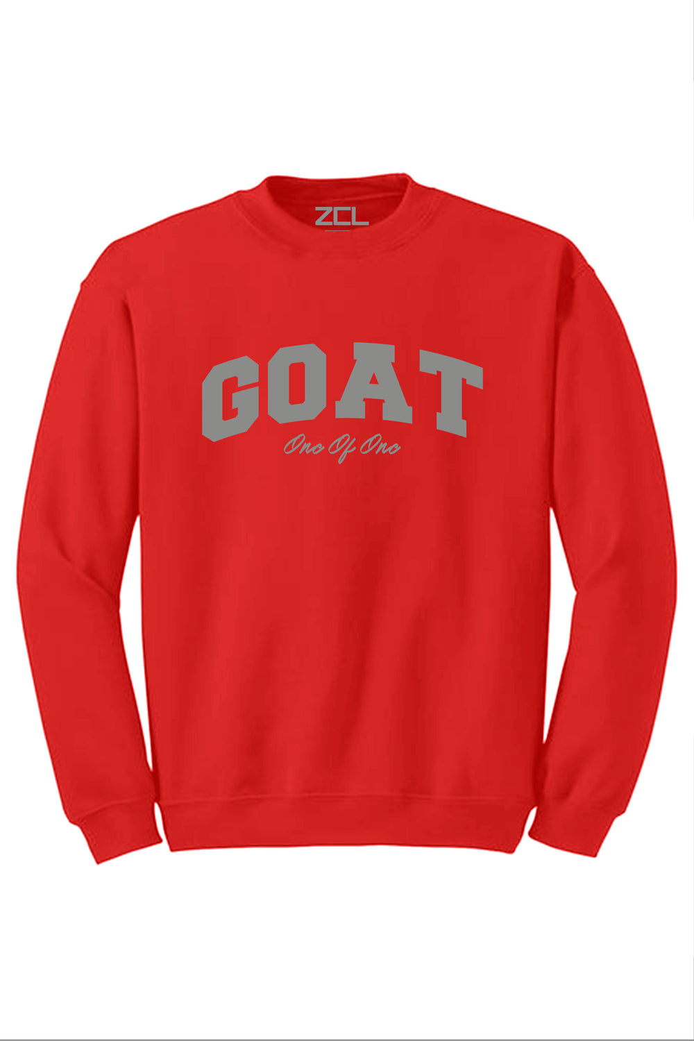 Goat Crewneck Sweatshirt (Grey Logo) - Zamage