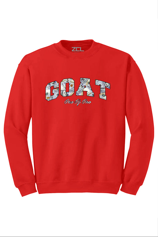 Money Goat Crewneck Sweatshirt (Multi Color Logo) Limited - Zamage