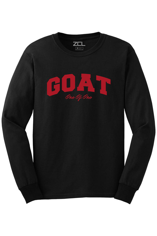 Goat Long Sleeve Tee (Red Logo) - Zamage