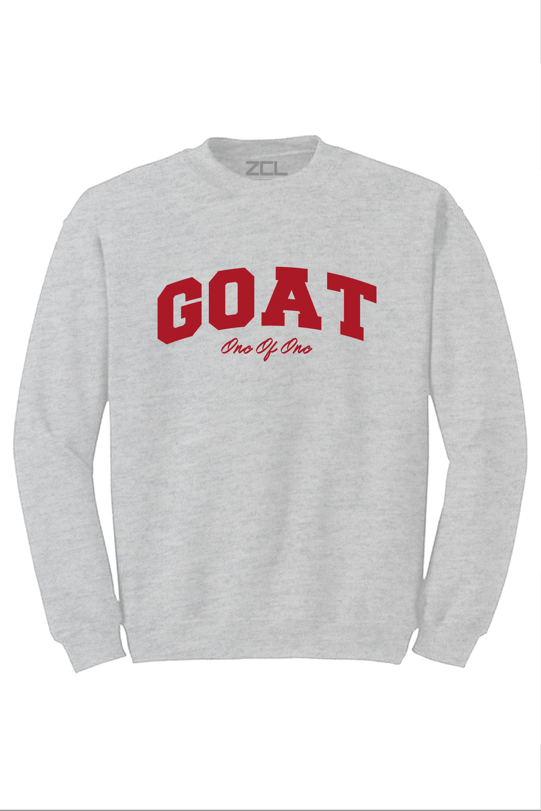 Goat Crewneck Sweatshirt (Red Logo) - Zamage
