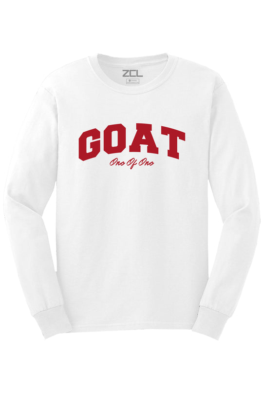 Goat Long Sleeve Tee (Red Logo) - Zamage