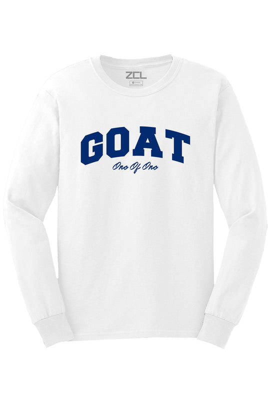 Goat Long Sleeve Tee (Royal Logo) - Zamage
