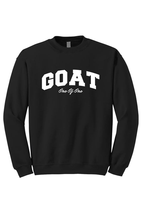 Goat Crewneck Sweatshirt (White Logo) - Zamage