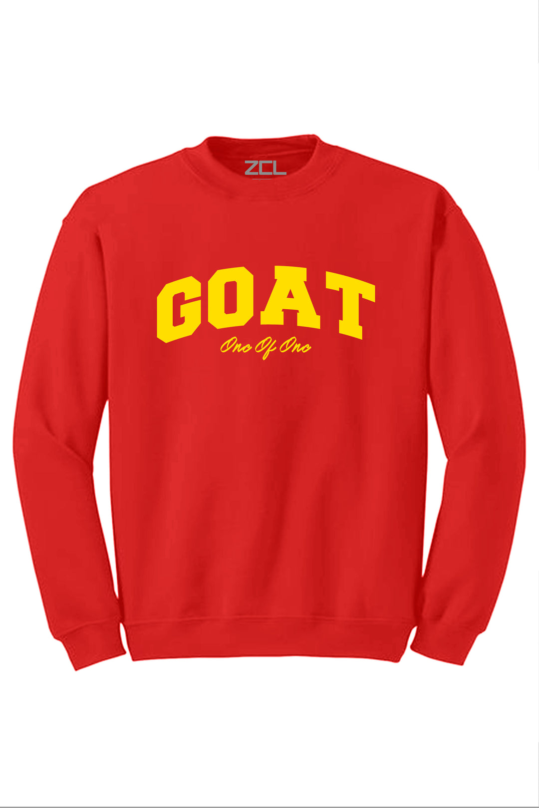 Goat Crewneck Sweatshirt (Yellow Logo) - Zamage
