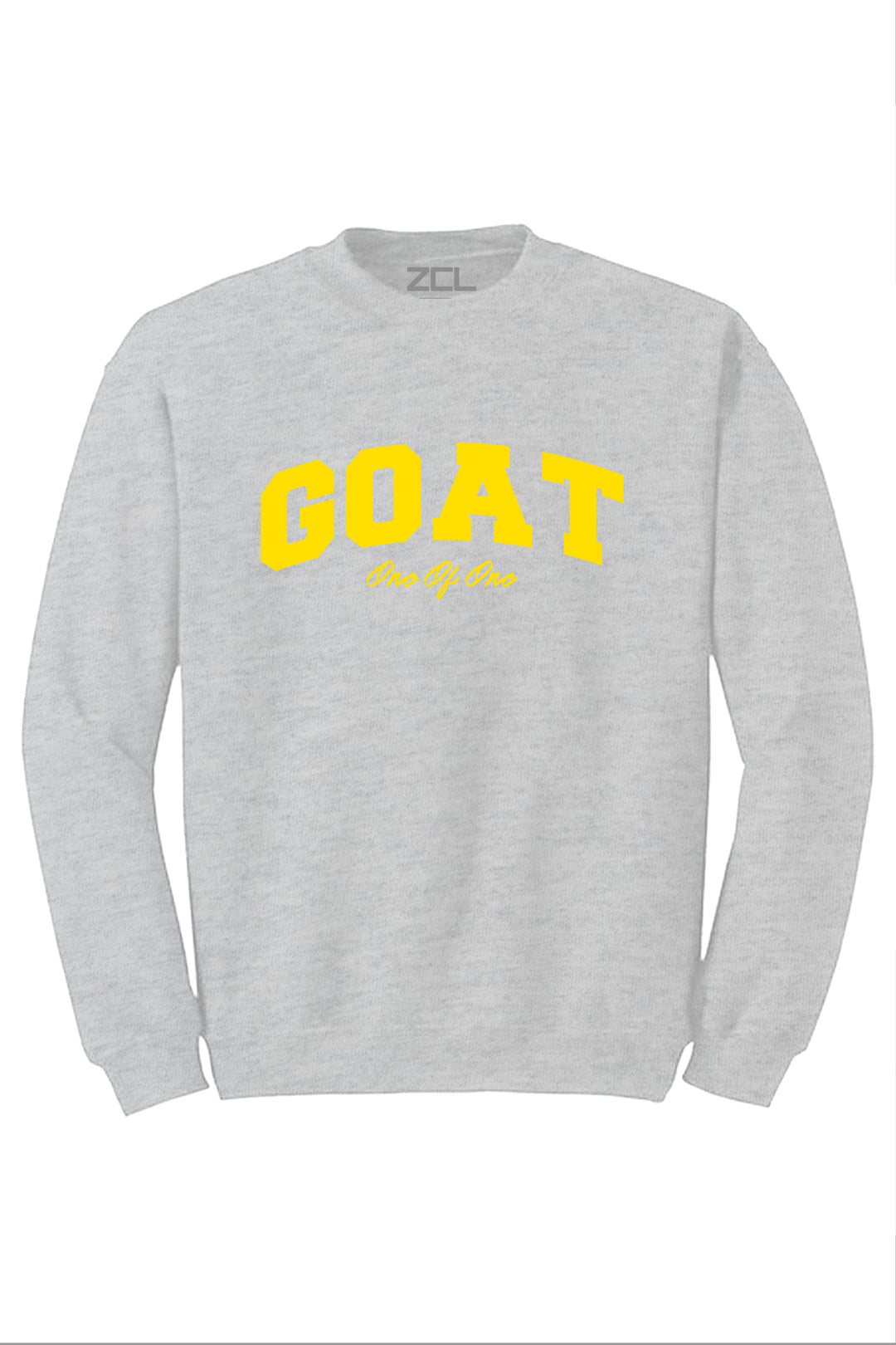 Goat Crewneck Sweatshirt (Yellow Logo) - Zamage
