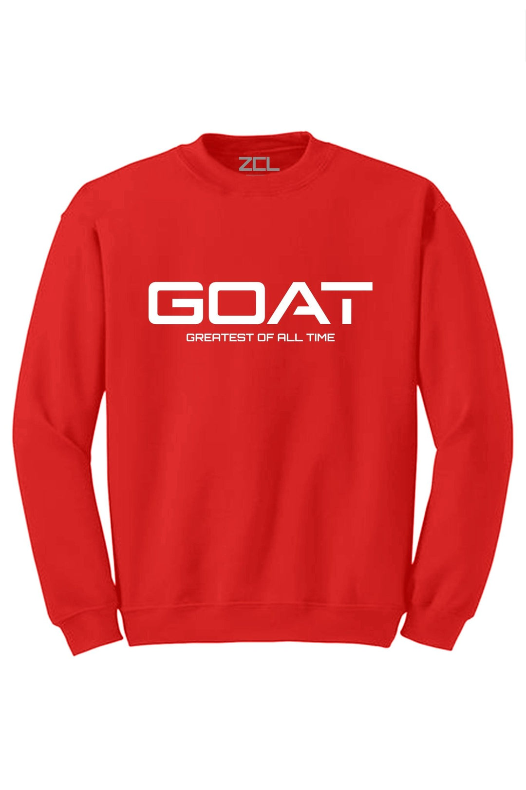 Greatest Of All Time V2 Crewneck Sweatshirt (White Logo) - Zamage