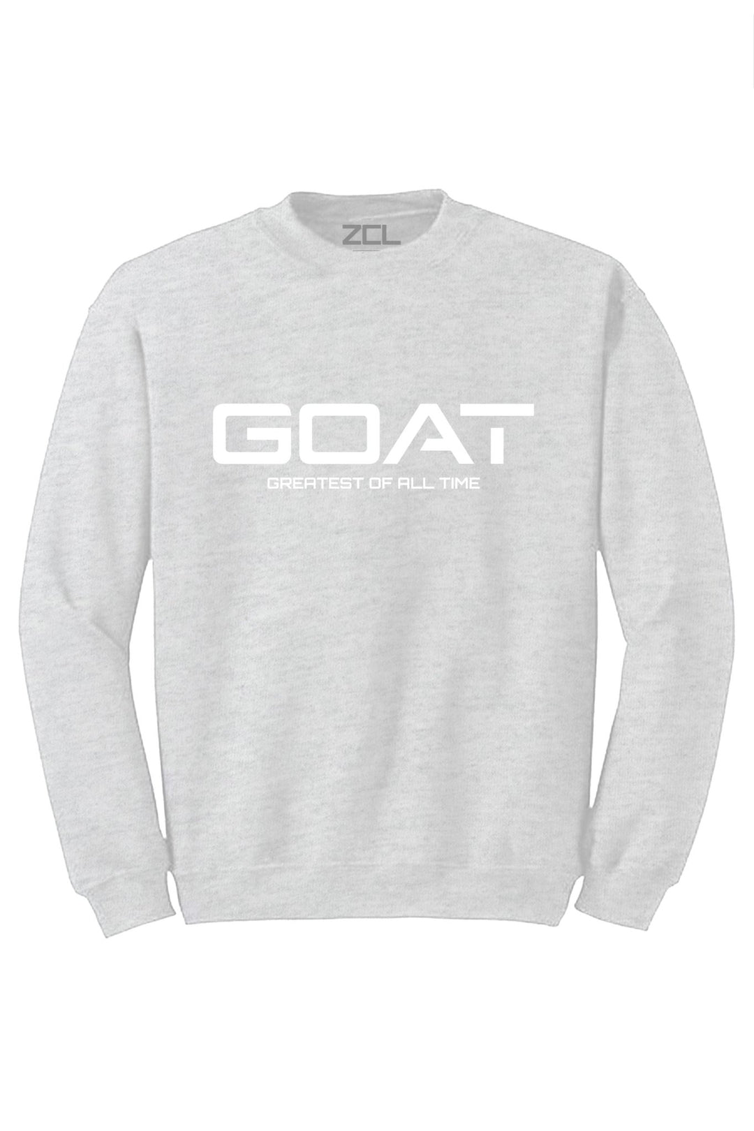 Greatest Of All Time V2 Crewneck Sweatshirt (White Logo) - Zamage
