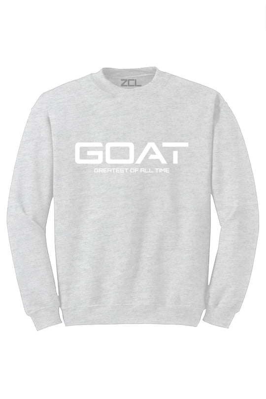 Greatest Of All Time V2 Crewneck Sweatshirt (White Logo) - Zamage