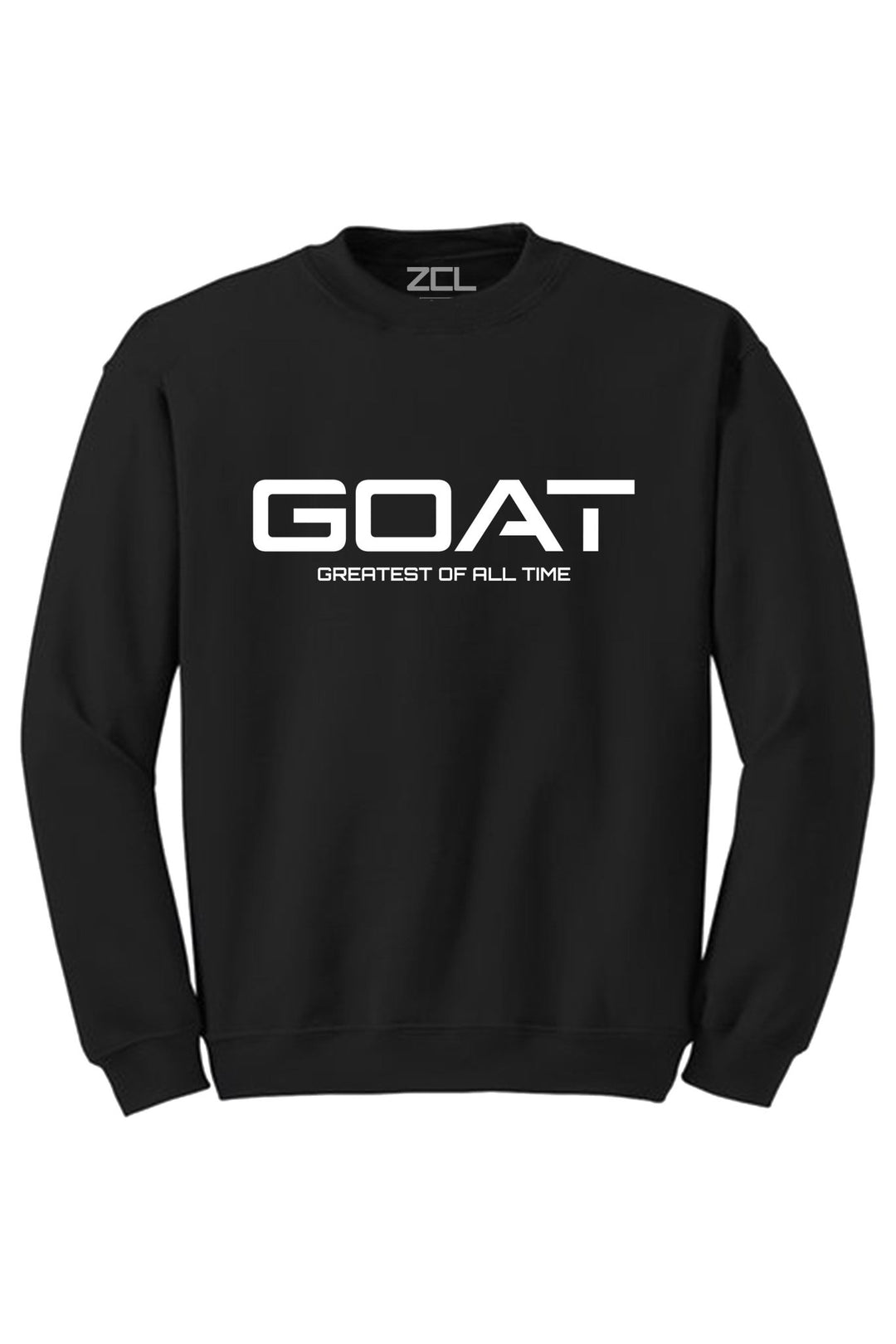 Greatest Of All Time V2 Crewneck Sweatshirt (White Logo) - Zamage