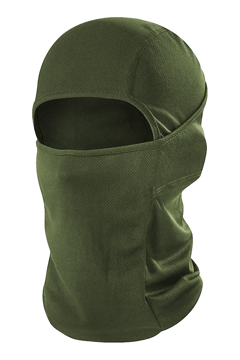 Balaclava Face Mask Green - Zamage