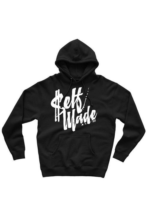 Self Made Hoodie (White Logo) - Zamage